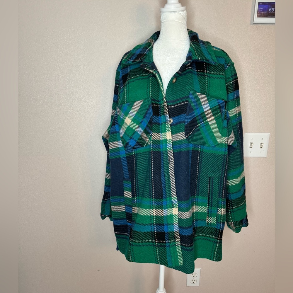 Stoosh - Flannel Jacket. Size XL